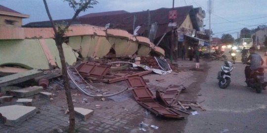 BNPB: Terjadi lima kali gempa susulan di Aceh setelah 6,4 SR