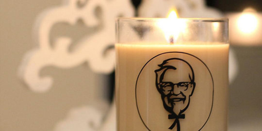 Jelang Natal, KFC Selandia Baru luncurkan lilin beraroma ayam goreng