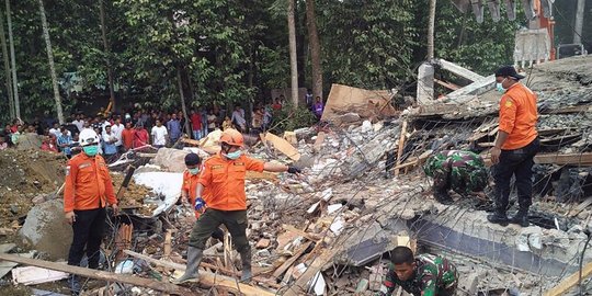 Polda Aceh sebut data sementara korban tewas gempa 92 orang