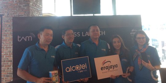 Gandeng Erajaya, Alcatel luncurkan empat produk baru