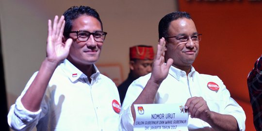 Anies-Sandi sudah habiskan dana Rp 19,08 miliar untuk kampanye