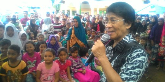 Kak Seto hibur anak-anak korban gempa Aceh