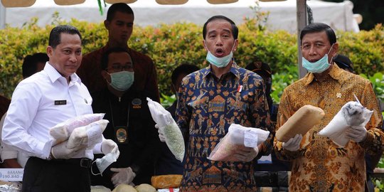Panglima TNI sebut Jokowi sangat marah terhadap narkoba di Indonesia