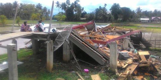 Cerita penyelamatan 4 orang tertimbun reruntuhan gempa Aceh