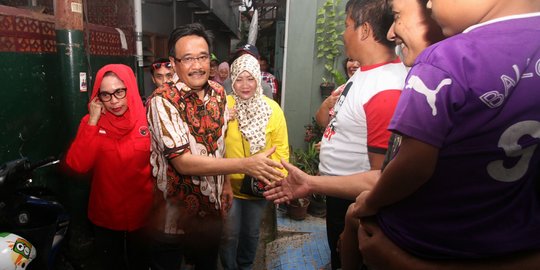 Djarot ajak warga Kebayoran Lama jaga kedamaian pilkada