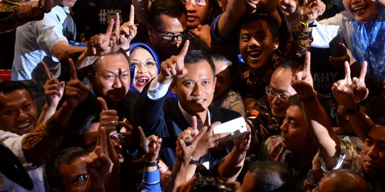 Kata Agus Yudhoyono jemaah Masjid di Cipulir acungkan telunjuk