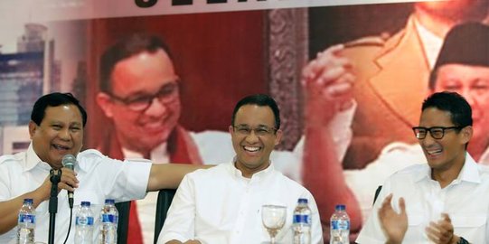 Pesan Prabowo ke Anies: Jangan kendor, semangat dan jaga kesehatan