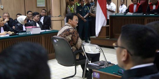 Tanggapi nota keberatan Ahok, JPU minta waktu satu minggu