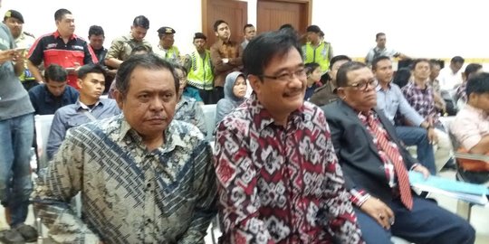 NS, tukang bubur adang Djarot saat berkampanye disidang di PN Jakbar