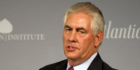 Trump pilih CEO Exxon Mobil Rex Tillerson jadi menteri luar negeri