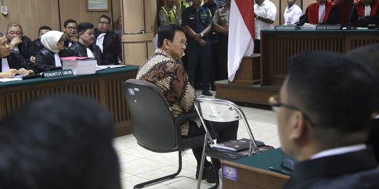 Tangisan Ahok dalam sidang dianggap momen biasa dialami manusia