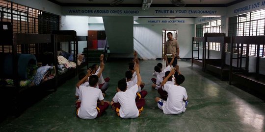 Semangat anak-anak Filipina demi pulih dari narkoba