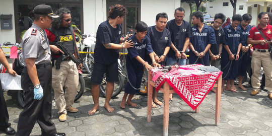 Polisi tembak lima orang komplotan curanmor beraksi di Kampus Undip