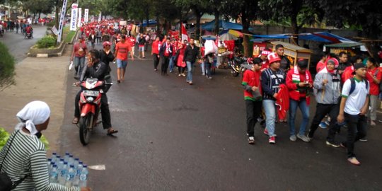Datang dari Kalimantan hingga Lampung, Dony cs doakan Timnas menang