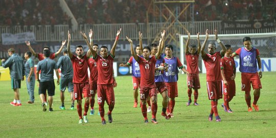 Gol Hansamu & Rizky Pora bikin Tim Garuda menang 2-1 atas Thailand