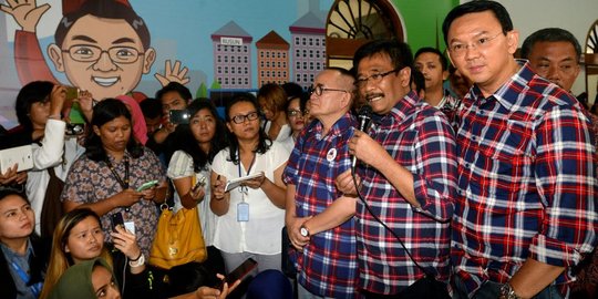 Djarot tutupi kelemahan Ahok terutama soal gaya bicara ceplas ceplos