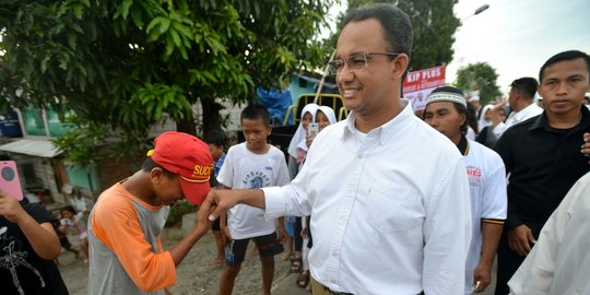 Anies Baswedan kesal Ahok tak jawab ditanya soal kata-kata kasar