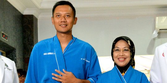 Ani Yudhoyono jawab pertanyaan kenapa Agus-Sylvi tak datang debat