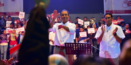 Ini nasihat dewan pakar ke Anies-Sandi usai debat cagub di tv swasta