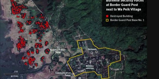 Myanmar: Pembakaran desa di Rakhine ulah militan Rohingya