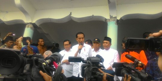 Presiden Jokowi pimpin ratas penanganan bencana gempa bumi Aceh