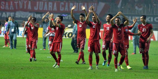 Jika menang, Timnas Indonesia akan diarak menuju Istana Negara
