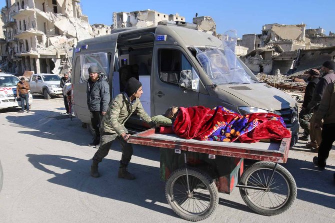 evakuasi warga aleppo