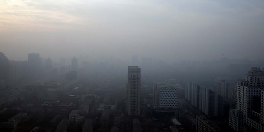 Begini parahnya polusi udara kepung China