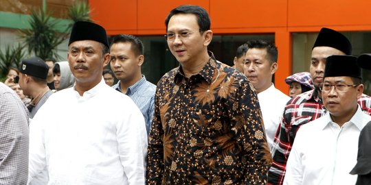 Dampingi Ahok, Prasetio tegaskan tak galang massa ke PN Jakut