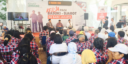 Ahok jalani sidang, Djarot pimpin doa bersama di Rumah Lembang