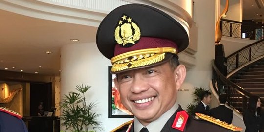 Jenderal Tito pimpin upacara kenaikan pangkat 21 Pati Polri