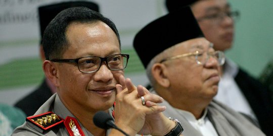 Kapolri bertemu Ketua MUI, bahas larangan atribut Natal