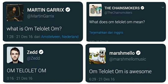 Ini sebab seleb dunia ramaikan 'OM TELOLET OM' di media sosial