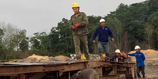 Disidak petugas, pekerja ilegal China di PLTU di Kukar berlarian