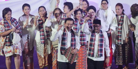 Ingin satu visi misi, Ahok Ajak relawan dengar pidato politiknya