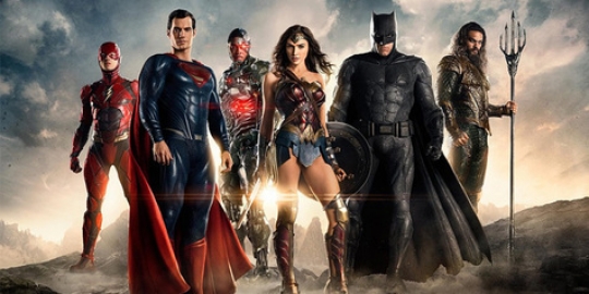 Simak foto terbaru \'JUSTICE LEAGUE\', tampilkan 3 superhero DC