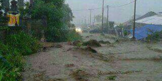 Banjir dan longsor di Buleleng, jalur Denpasar-Singaraja lumpuh
