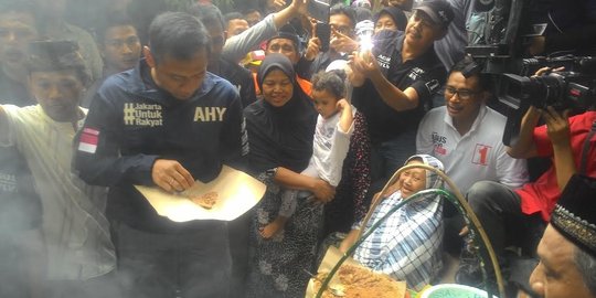 Sambangi Kampung Palbatu, Agus Yudhoyono dikeluhkan pengangguran