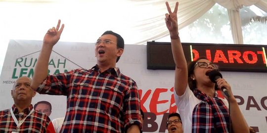 Mendekati pencoblosan, Ahok sebar 13.000 loyalis ke pelosok Jakarta