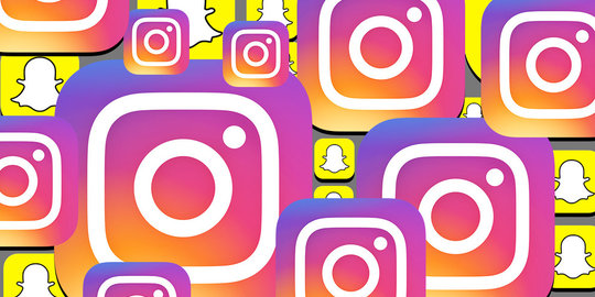 sosial tunduk pada snapchat