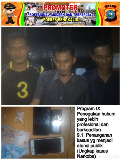 satpam di bengkalis tertangkap nyabu