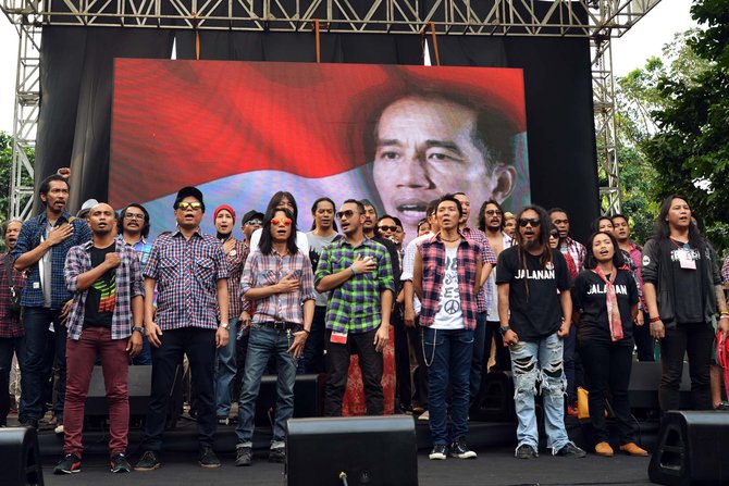 konser musisi dukung jokowi jk