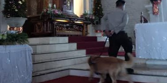 Jelang Natal, Polisi gelar sterilisasi ke sejumlah gereja di Solo