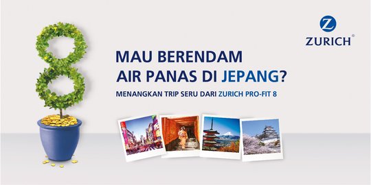 Ikutan Zurich Pro-Fit 8 berkesempatan liburan ke Jepang