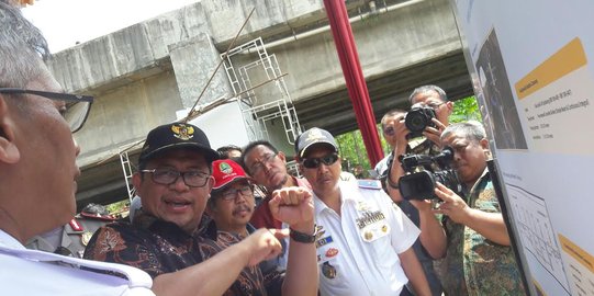 Aher tinjau Jembatan Cisomang: Semoga 3 bulan selesai