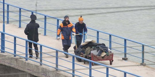 Pesawat Rusia jatuh di Laut Hitam, 92 penumpang tewas