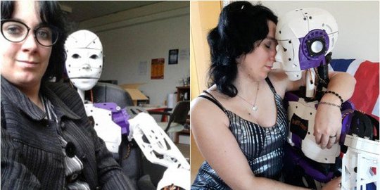 Wanita ini ingin nikahi robot yang dicintainya