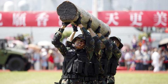 Cara militer China unjuk gigi pemerkan superioritas di Asia