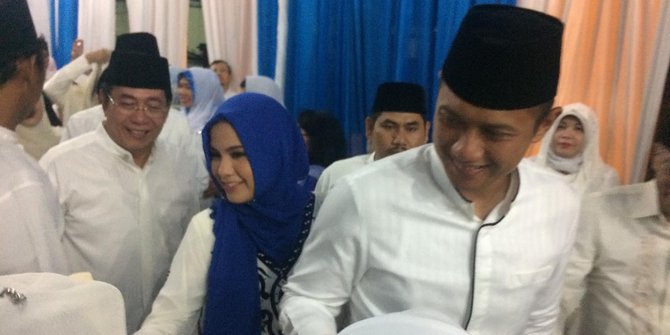 Agus Yudhoyono senang keluarganya hadir lengkap rayakan 