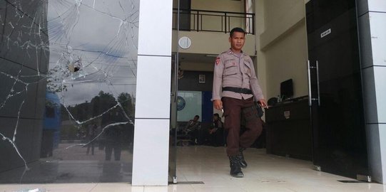 Penggerebekan narkoba berimbas perusakan kantor BNN Kaltim